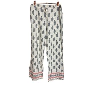 TOAST Toa.st UK Paisley Cotton Pajama Pants Pyjama